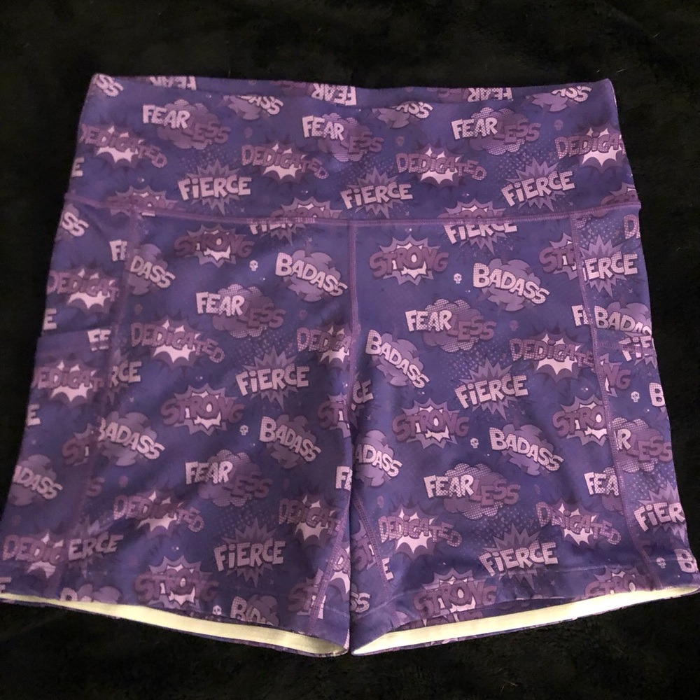 CVG Purple Fearless 5” shorts